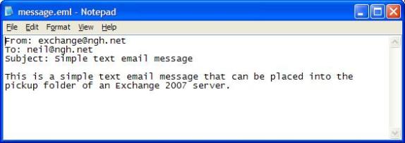 Exchange server 2003 transport server