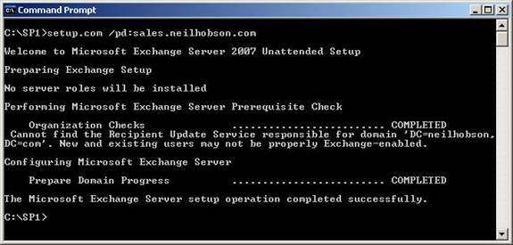 Microsoft exchange system objects