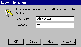 Как изменить пароль в nt4?