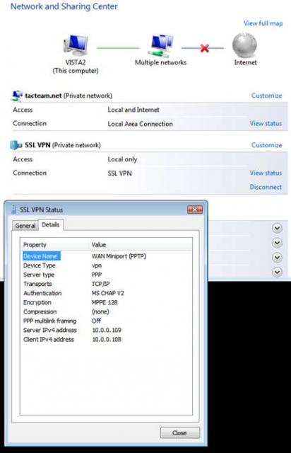 Vpn сервер Windows 2008