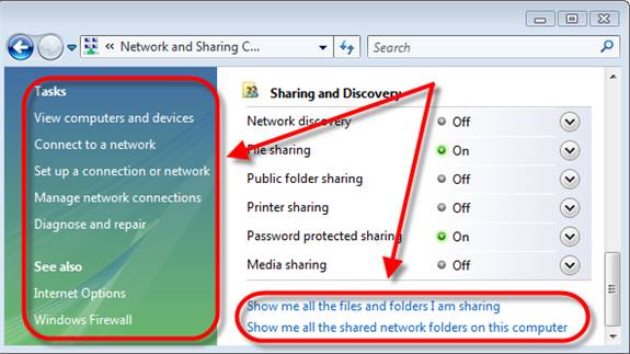 Sharing Windows server