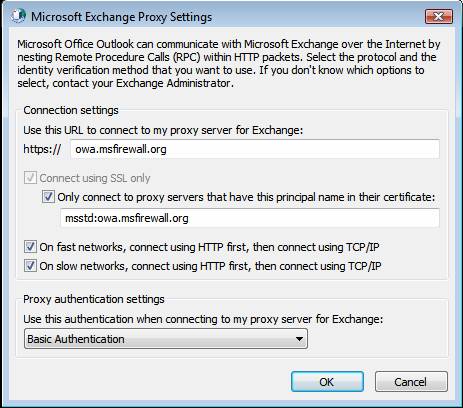 Exchange 2007 доступ по HTTP